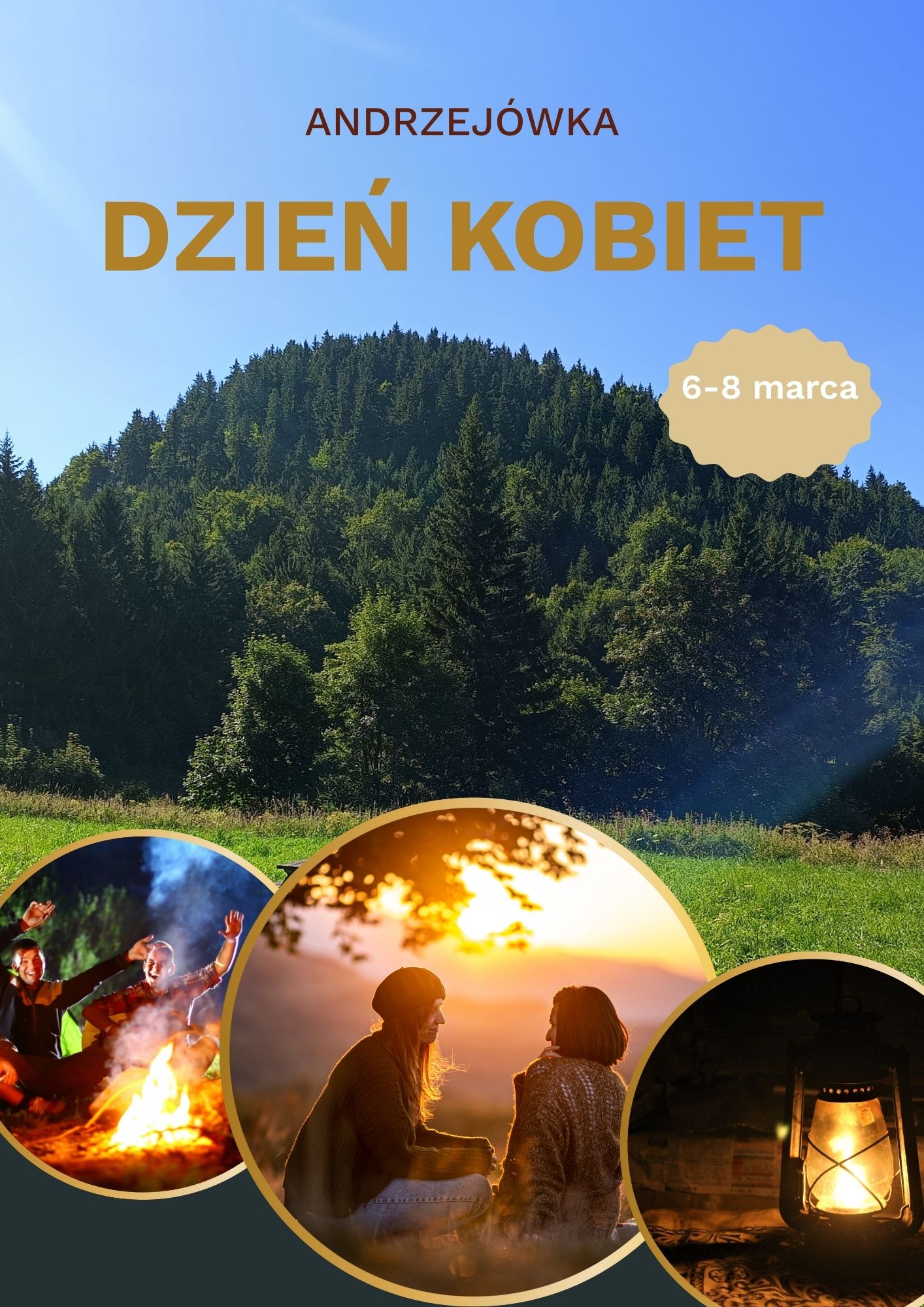 Brown Green and White Natural Himachal Tourism Flyer